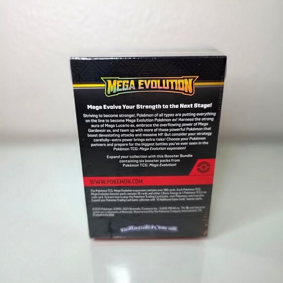Pokémon TCG Cards Mega Evolution 6-Pack Booster Bundle Box - Factory Sealed - Picture 3 of 3